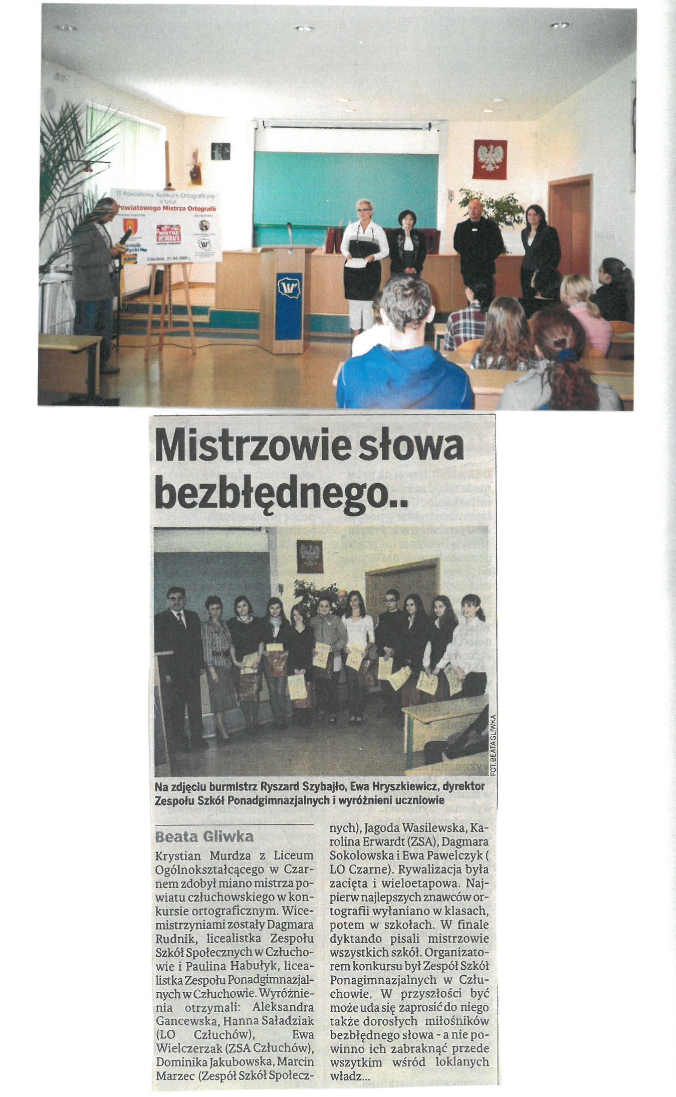 konkurs ortograficzny 