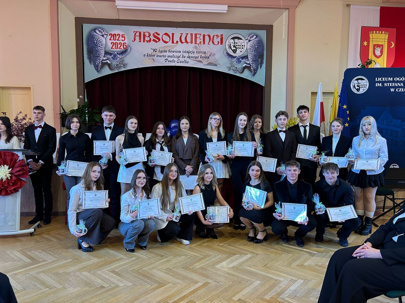 uroczystość pożegnania absolwent&oacute;w2026 