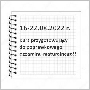 Kurs z matematyki.