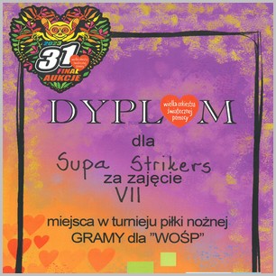 Pomagamy w ramach WOŚP.