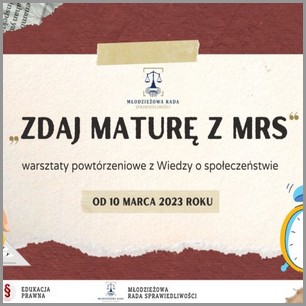 Zdaj maturę z MRS.