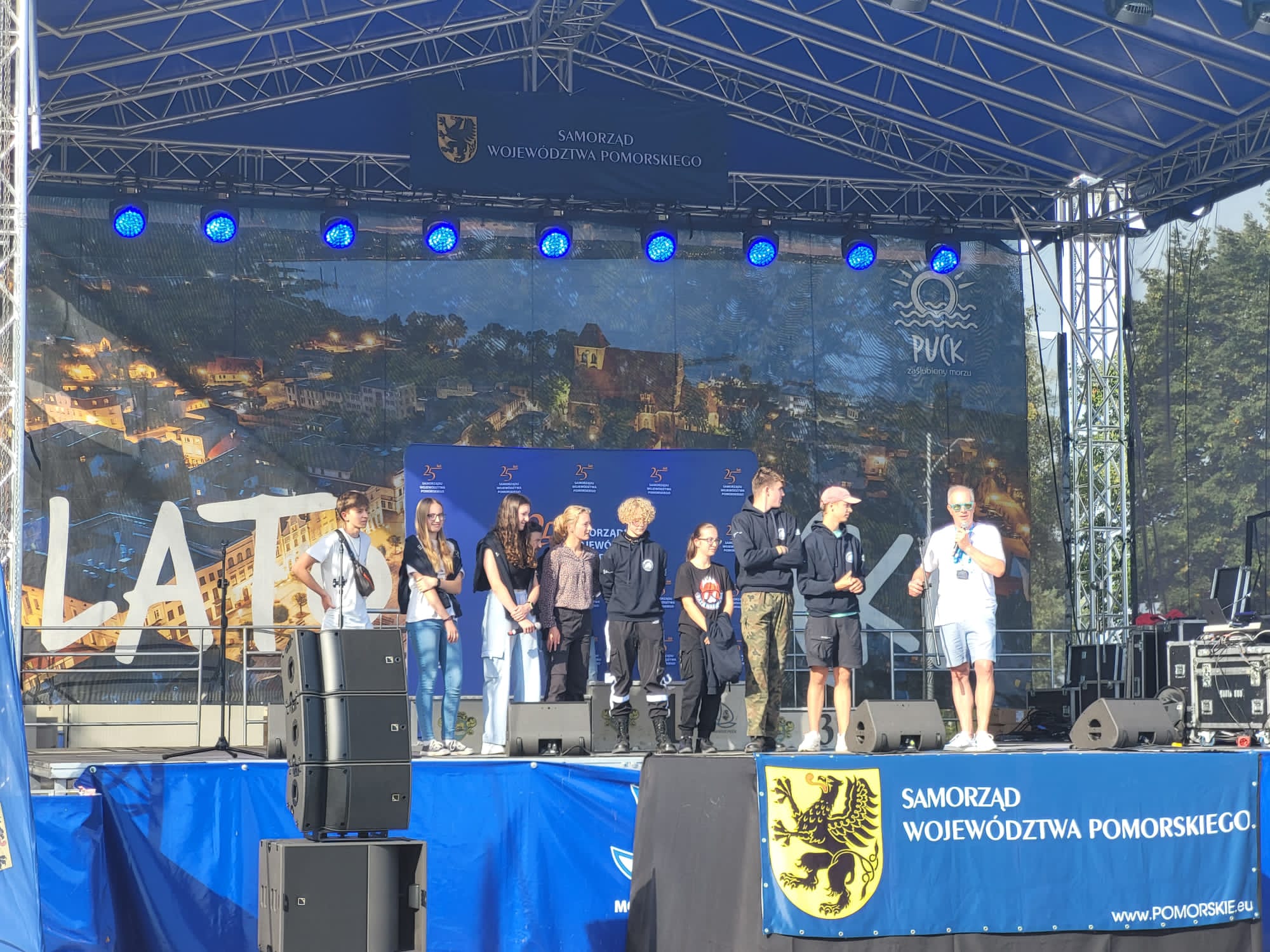 Maja i regaty.