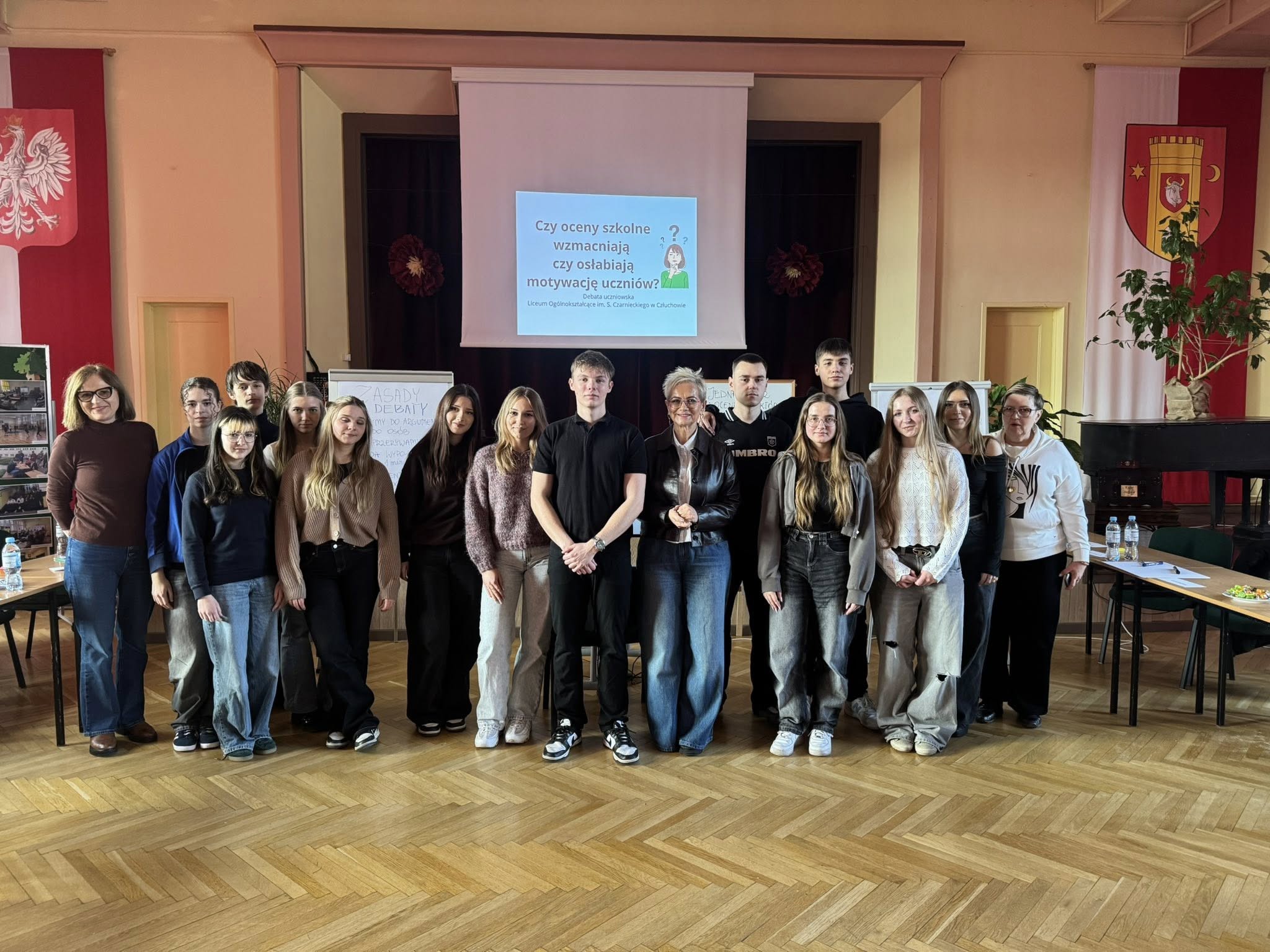 Międzyszkolna debata uczniów.