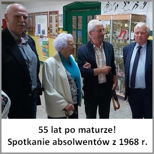 Wizyta absolwentów z 1968 r.