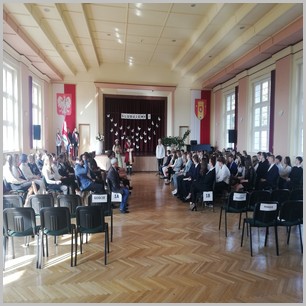 Ślubowanie klas pierwszych.