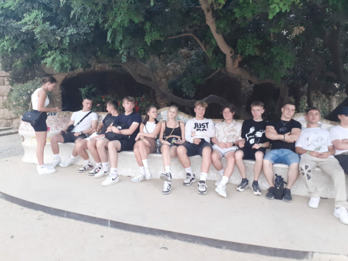Z wizytą w Barcelonie.