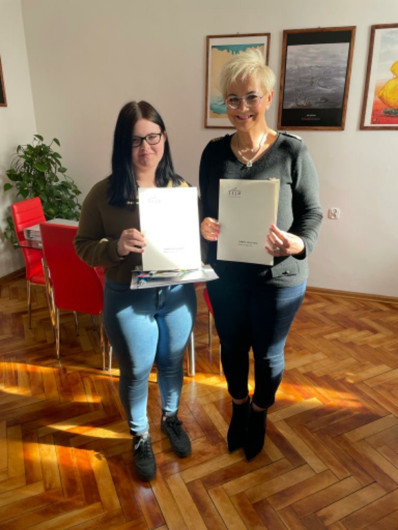 Wiktoria laureatką konkursu!