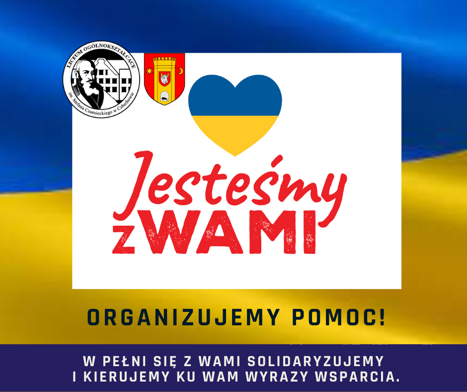 Sercem z mieszkańcami Ukrainy.