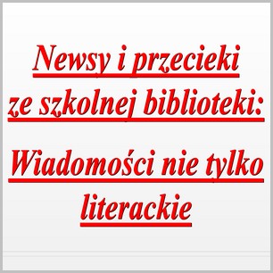 Czepiaj się książek.