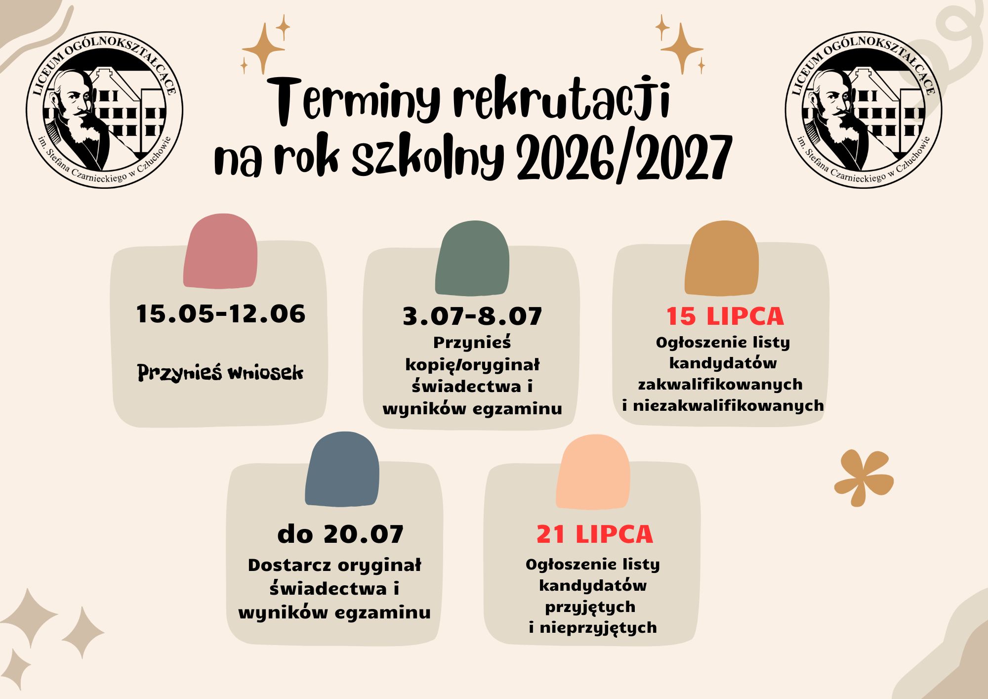 Rozpoczynamy rekrutację do klas pierwszych! Zapraszamy do nas!