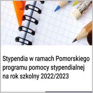 Stypendia dla zdolnych.