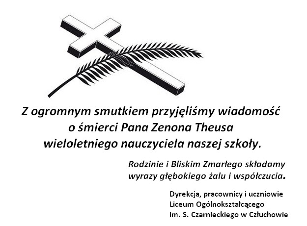Z głębokim żalem zawiadamiamy…